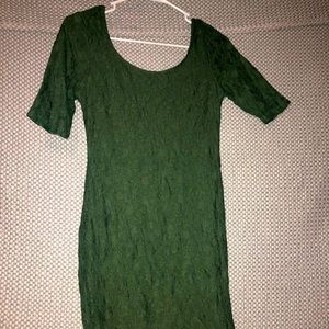 Banana Republic Forest green dress